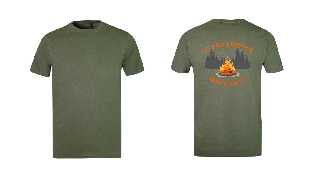 Life Is Better When You're Sitting Around A Camp Fire