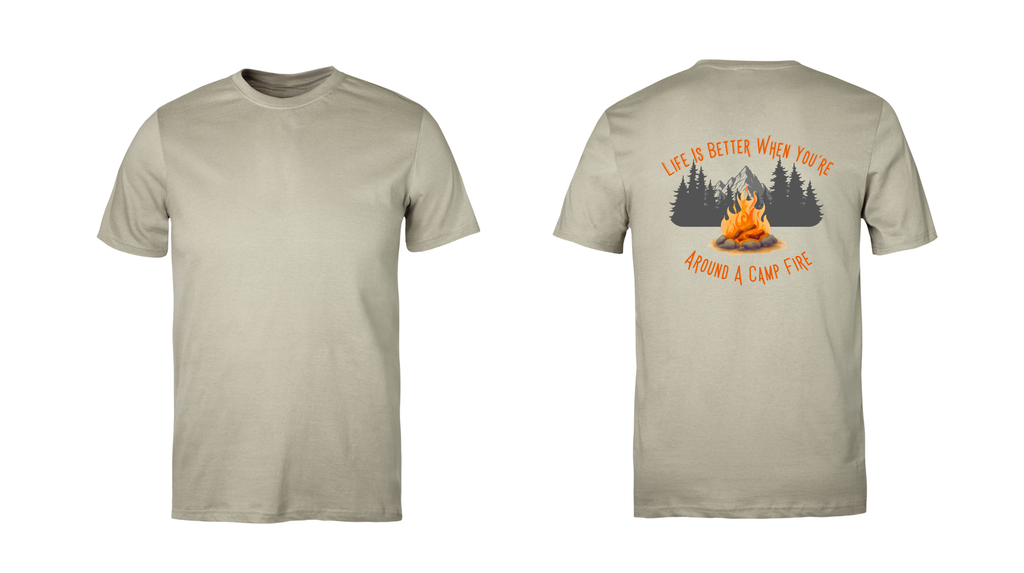 Life Is Better When You're Sitting Around A Camp Fire