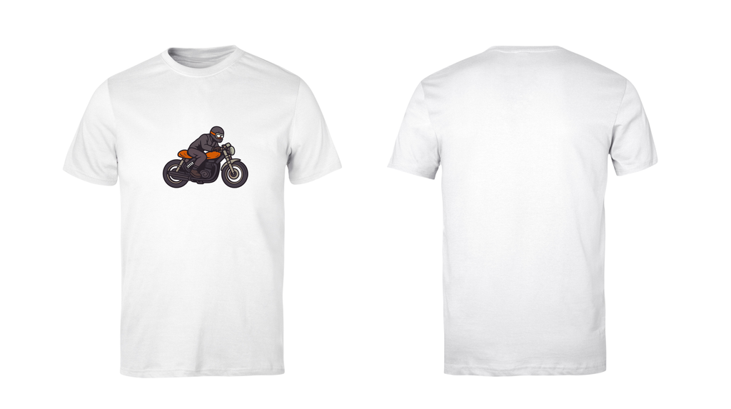 Black And Orange Motorcycle
