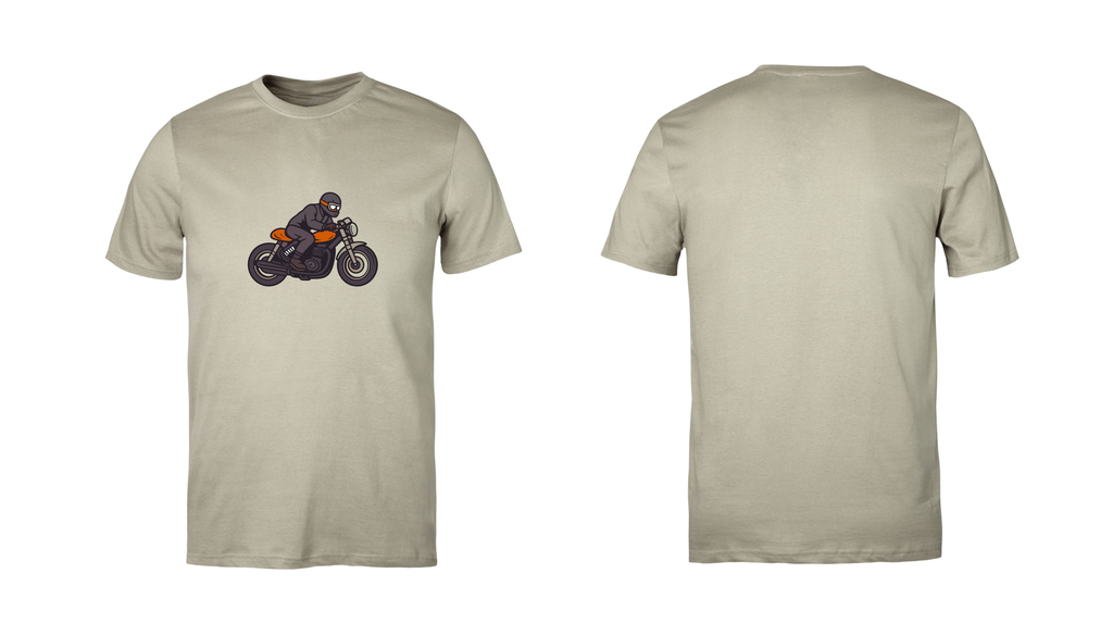 Black And Orange Motorcycle