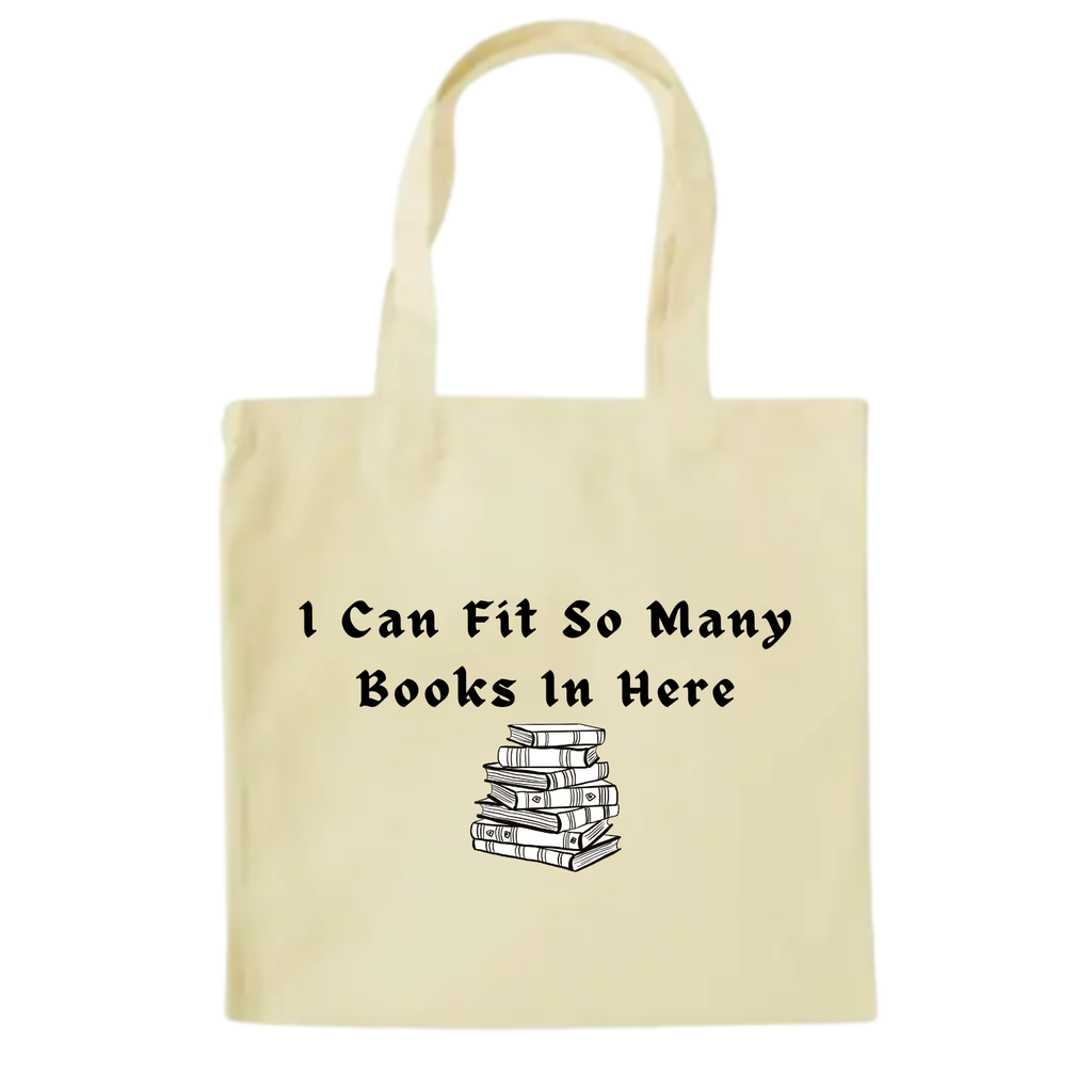 I Can Fit So Many Books In Here